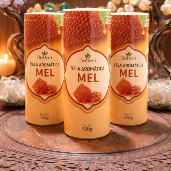 Vela 7 Dias Mel - 320g