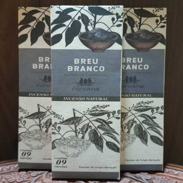 Incenso Nirvana Tradicional - Breu Branco