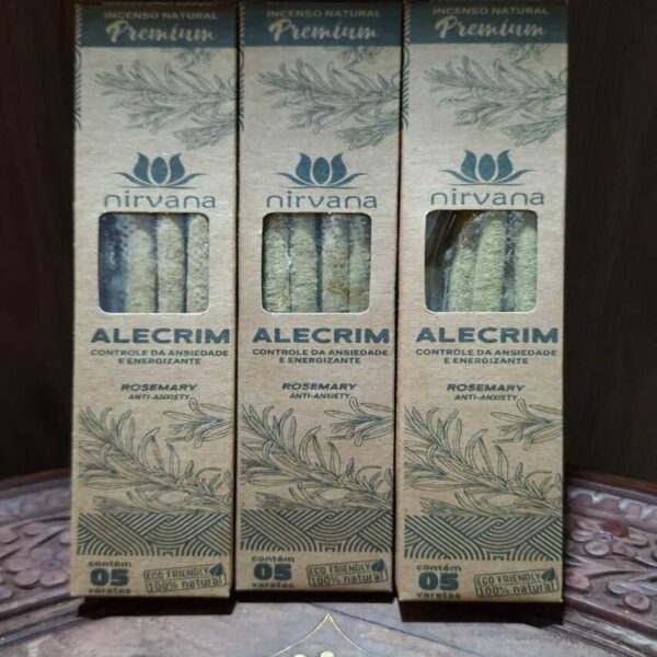 Incenso Nirvana Premium - Alecrim
