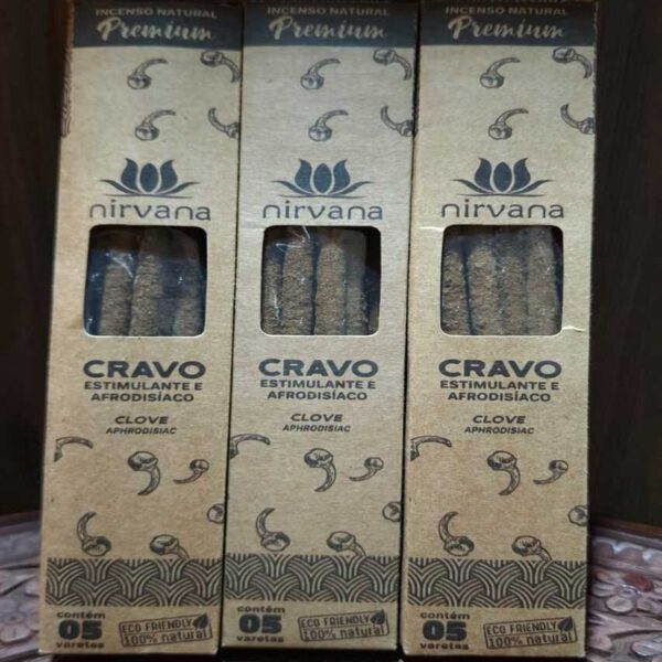 Incenso Nirvana Premium - Cravo