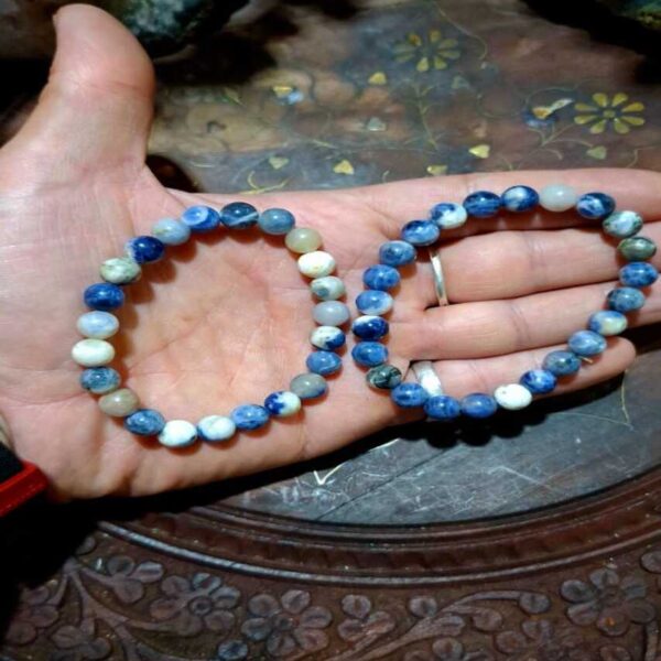 Pulseira de Pedra - Sodalita