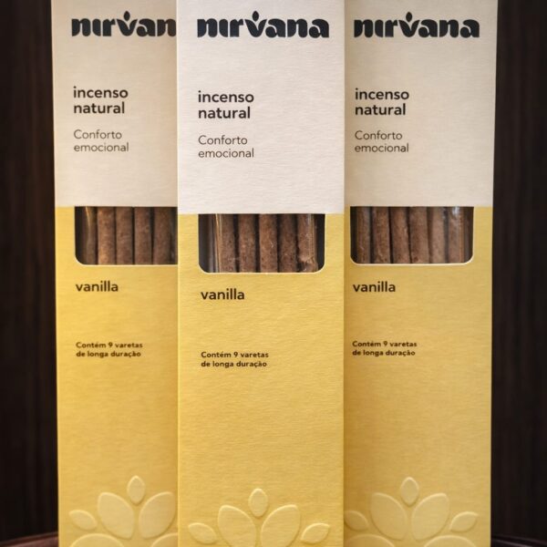 Incenso Nirvana Tradicional - Vanilla
