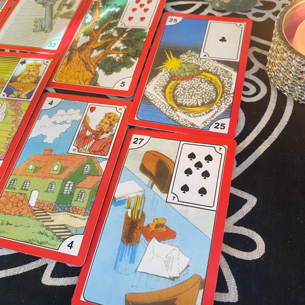 Baralho E Jogo De Cartas Cigana Da Sorte 36 Cartas E Manual