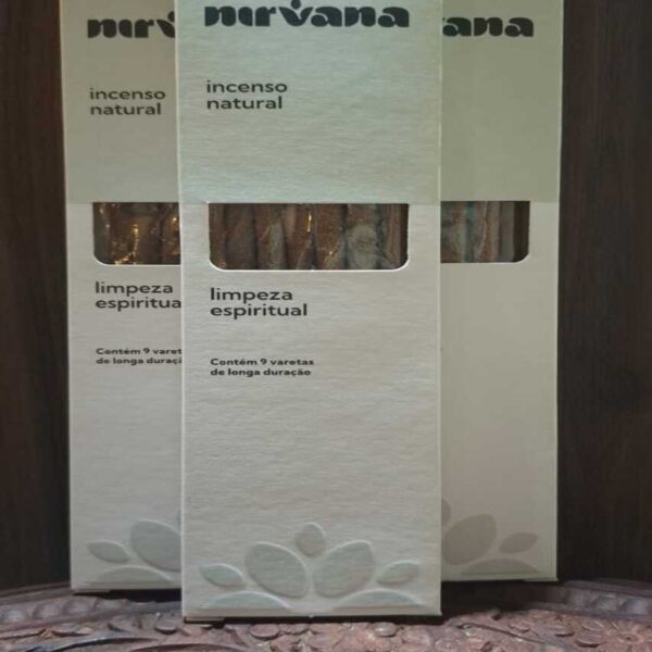 Incenso Nirvana Tradicional - Limpeza Espiritual