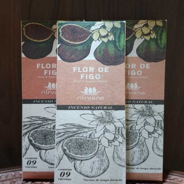 Incenso Nirvana Tradicional - Flor de Figo