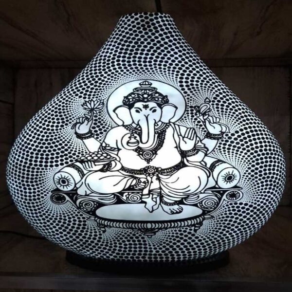 Luminária de Fibra - Ganesha