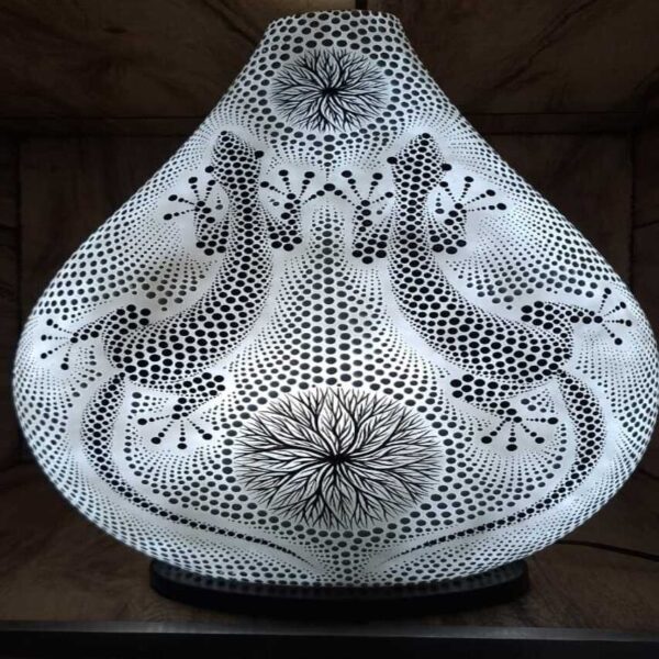 Luminária de Fibra - Salamandras