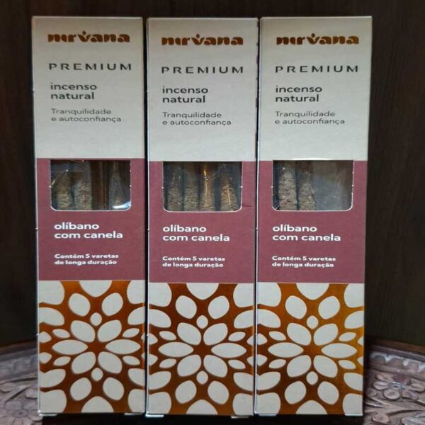 Incenso Nirvana Premium - Olíbano com Canela
