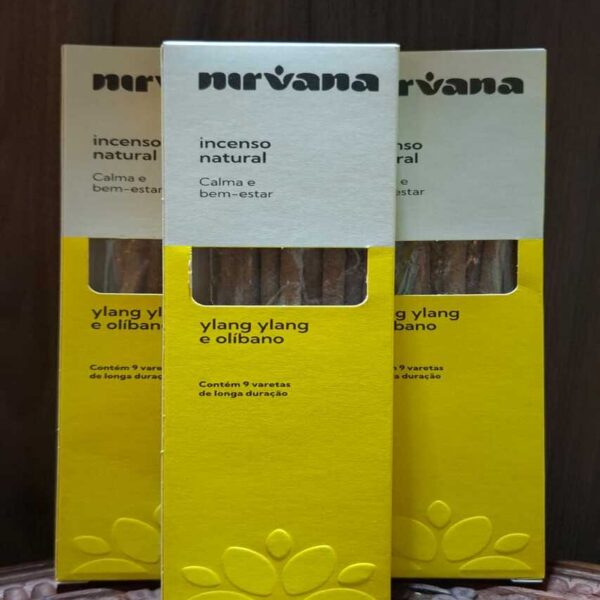 Incenso Nirvana Tradicional -Ylang Ylang e Olíbano