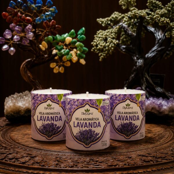 Vela 3 Dias - Lavanda 130g