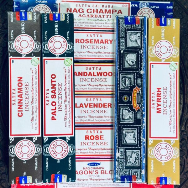 Kit Incenso - 10 Incensos Satya