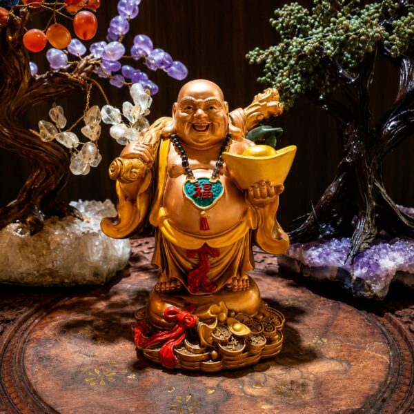 Hotei o Buda Risonho Resina