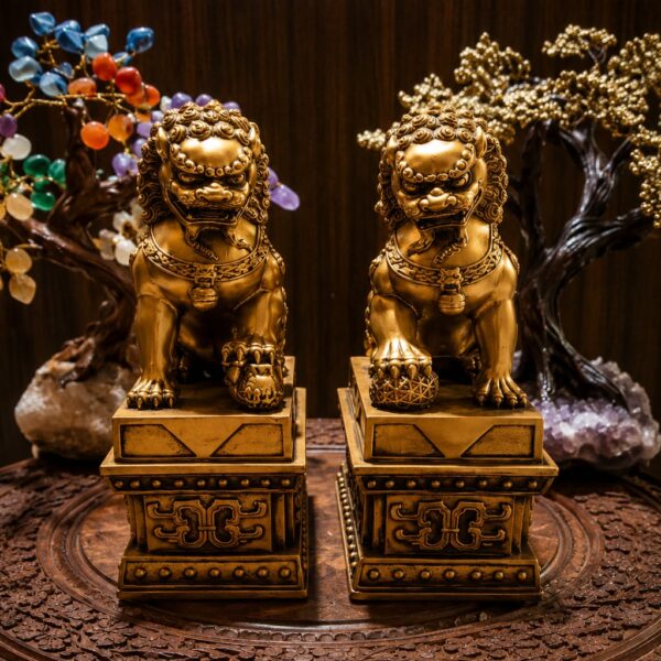 Shishi - Os Leões Guardiões Resina